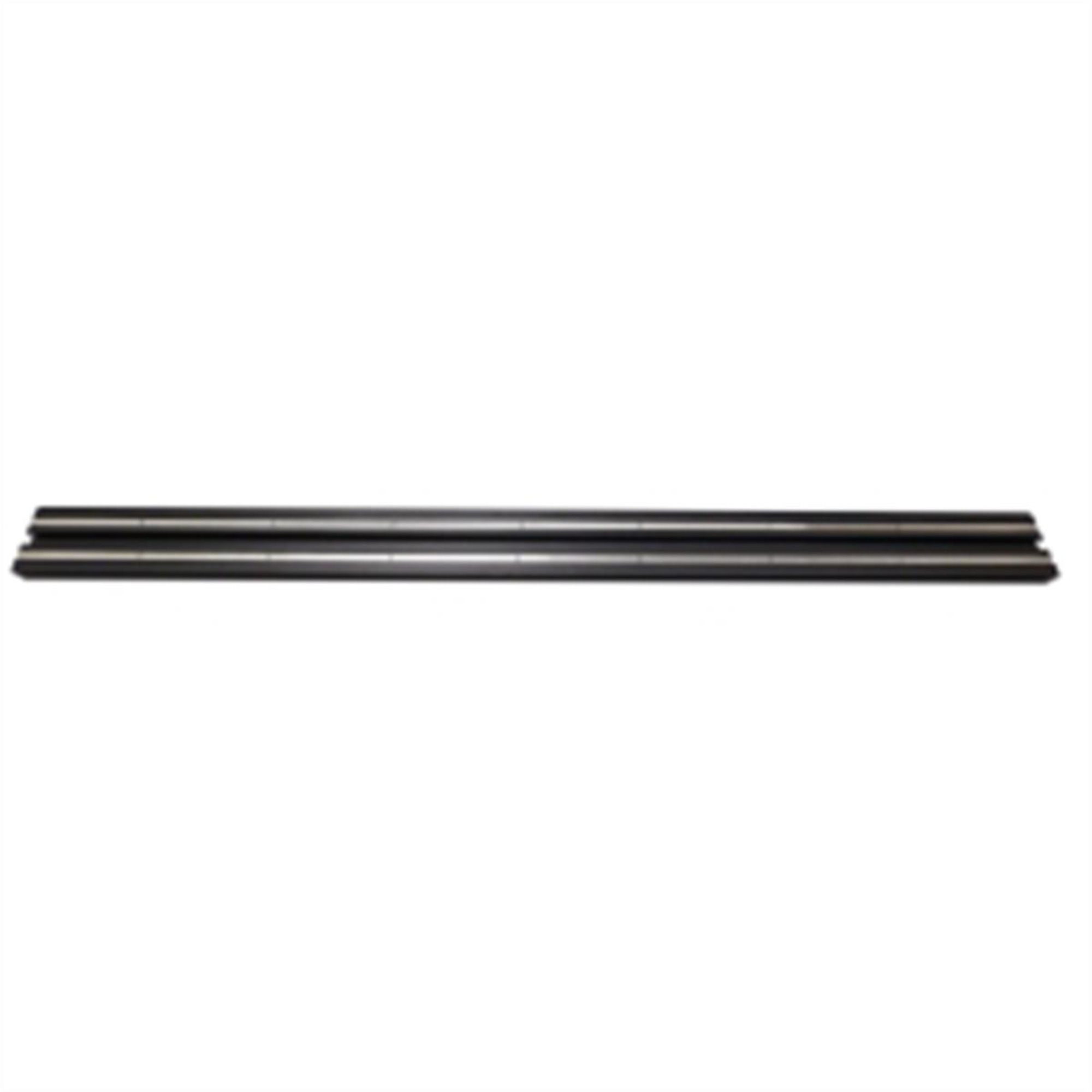 VIM Tools Magrail Magnetic Track — 16in., Low Profile, Black, No Studs, Model# VIMMR16BK